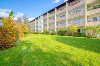 IMMOBERLIN.DE - Ruhig am Park! Kleine attraktive Wohnung mit Westloggia