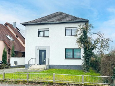 Modernisiertes Einfamilienhaus mit Erweiterungspotenzial