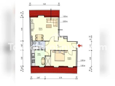 Tauschwohnung: Helle 2-Zimmer-Wohnung in Uhlenhorst – Nähe Außenalster