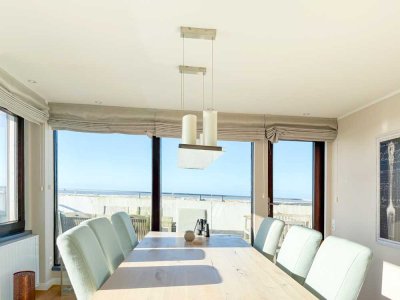 Penthouse mit 180 ° Meerblick                          über den Horizont