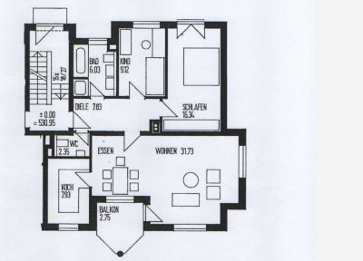 Schöne 3-Zimmer-EG-Wohnung mit gehobener Innenausstattung mit Balkon in Ulm