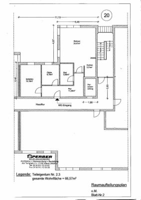 Helle, ruhige 3 Zimmer Wohnung in Waren