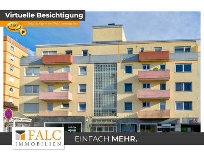 Über den Dächern von Viernheim: 3 ZKB mit großen Balkonen