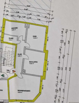 3-Zimmer-Wohnung im Zentrum von Hanau - inkl. Küche