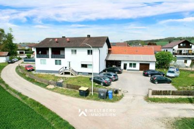 GELEGENHEIT: Renditestarkes, vollvermietetes Mehrfamilienhaus mit Baugenehmigung für 3 Reihenhäuser