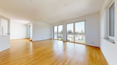 Großzügige helle 2-Zimmer-Dachterrassen-wohnung in Ottobrunn