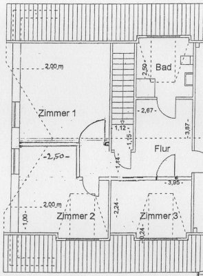 Erstbezug nach Sanierung mit Einbauküche: Exklusive 2-Raum-DG-Wohnung in Stolk