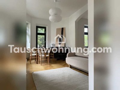 Tauschwohnung: 2-3 Zimmerwohnung wunderschöner Altbau mit Blick ins Grüne