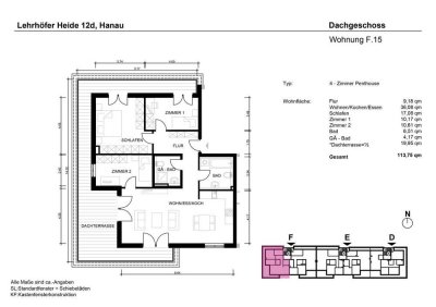 Moderne 4-Zimmer Penthouse mit neuestem Standard inkl. Einbauküche