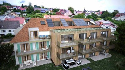 Energiestandard A+ / geräumige 2-Zimmerwohnung mit großem Südbalkon - barrierefrei