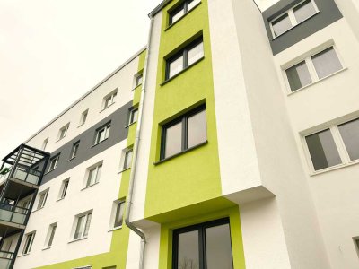 Erstbezug einer tollen 2Raumwohnung, mit großem Balkon und Esszimmer.