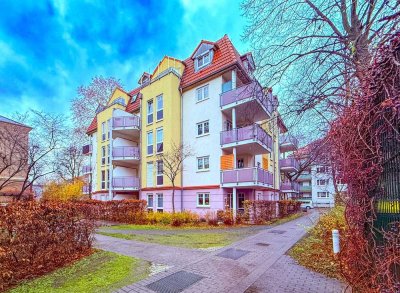 3-Raum mit Terrasse nahe des Großen Gartens in familienfreundlicher Lage in Dresden