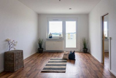 3-Raum-Erdgeschosswohnung mit Balkon