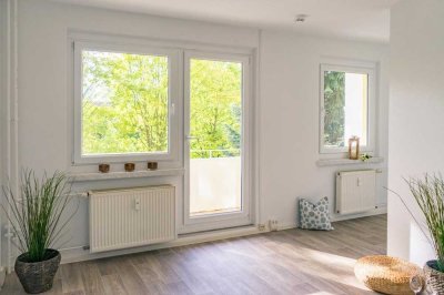 Neu sanierte 1-Raum-Wohnung mit Balkon