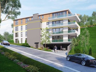 Neubau-KFW55-Erdgeschoss: Luxus mit 3,5 Zimmern,Balkon, Smarthome, Garage und Stellplatz (3.OG)