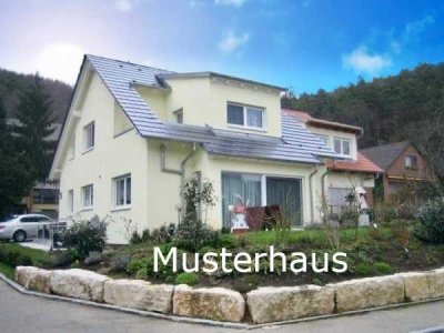 **NEUBAU** Freist. Einfamilienhaus m. Terrasse u. großem Garten in erstklassiger, bevorzugter Lage