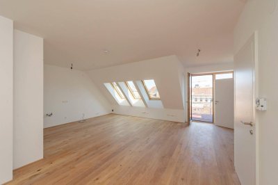 ++NEU++ Hochwertige 4-Zimmer Neubauwohnung mit Dachterrasse ERSTBEZUG nahe Augarten ++Luftwärmepumpe++