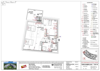 1-Zimmer-Wohnung mit Balkon, Top 49