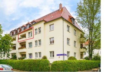 Ideal geschnittene 3-Zimmer-Wohnung mit großem Balkon und Tageslichtbad