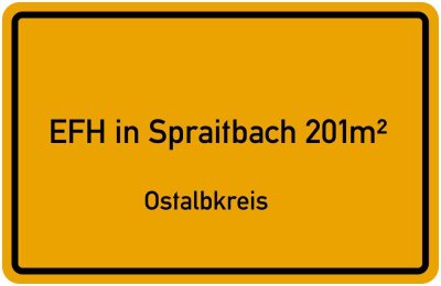 Provisionsfrei! EFH mit Einliegerwohnung 200 m² in Spraitbach