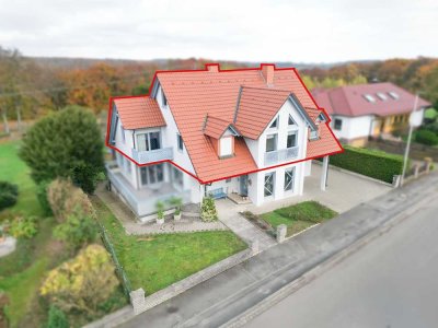 Ihr neues Zuhause im Grünen: 5-Zi. ETW über zwei Ebenen mit großem Garten!