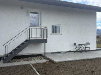 Stilvolle 4-Raum-Wohnung mit gehobener Innenausstattung mit Balkon in Neubeuern