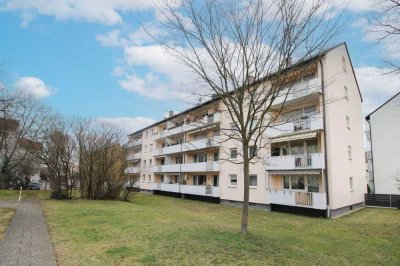 Vermieten oder auf langer Sicht selbst bewohnen: 3-Zimmer-Wohnung mit Balkon in Schwabach