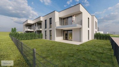 MODERNE NEUBAUWOHNUNG ENERGIESPAREND MIT SÜDTERRASSE UND GARTEN