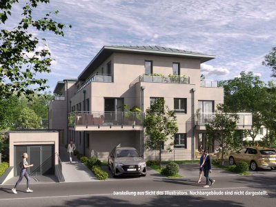 KfW40 QNG-Neubau OG-Wohnung mit 3 Zimmern - bis zu 38% AfA in 4 Jahren