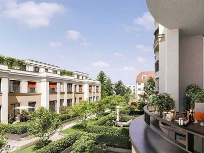 Höchster Wohnkomfort: Luxuriöse 4-Zimmer-Wohnung mit Balkon und traumhaftem Ausblick ins Grüne