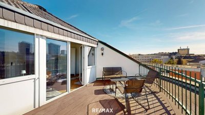 Apartment mit Dachterrasse |All-Inklusive Apartment für Berufstätige in Kurzzeitmiete! | 1-6 Monate Mietdauer