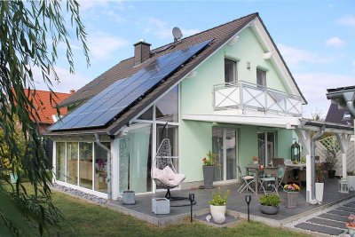 * reserviert* gepflegtes Einfamilienhaus mit Wintergarten, schönem Grundstück und vielen Extras