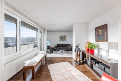 Lichtdurchflutete Penthouse-Wohnung mit großer Süd-Dachterrasse und Schwarzwaldblick – PF-Nordstadt