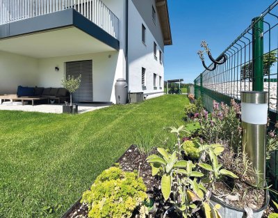 NEUWERTIGE Top-Gartenwohnung am südlichen Stadtrand