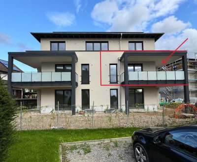 Moderne Neubau- 3 Zi Whg mit Sonnenbalkon und Aufzug in Ortenberg - Glattfelder