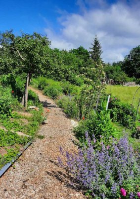 XXL-Reihenmittelhaus auf dem Lande mit ca. 12.000 qm Garten und Wiese