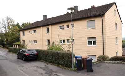 Helle 3-Zimmer-Wohnung mit Balkon und Garage in Weikersheim