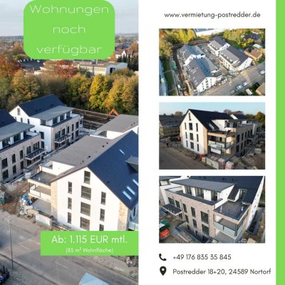 Exklusives Penthouse-Wohnen im Postredder Quartier – KfW 40 NH Wohnungen in Nortorf