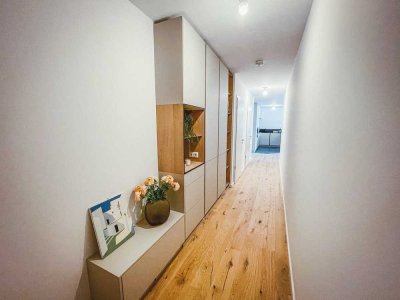 ERSTBEZUG - 2ZKB Neubau-Wohnung im Loft-Stil mit großer Terrasse und niedrigen Nebenkosten!