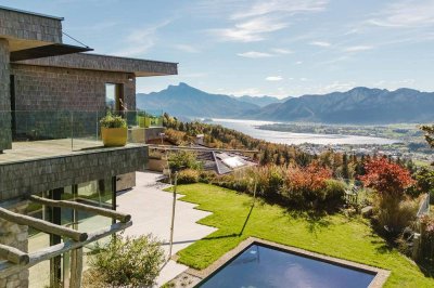 Ihr Traumdomizil mit Panorama! Exklusives Wohlfühl-Chalet mit spektakulärem Seeblick