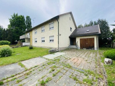 Baugrundstück für 4-Doppelhaushälften auf 1120m² gr. SW-Grundstück mit Altbestand, Mammendorf S3