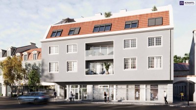 ZUM JUNGBRUNNEN! Ab ins Dachgeschoss! Perfekt aufgeteilte 3 Zimmer inkl. Terrasse! TOP Neubauprojekt + Beste Infrastruktur + Hochwertige Materialien + Garagenplatz optional!