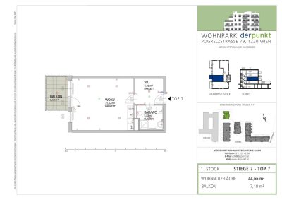 Provisionsfreie Wohnung - Erstbezug - Nähe Kagraner Platz (707)