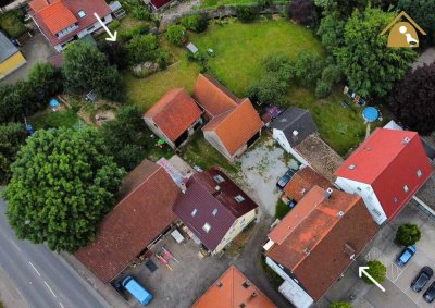 genehm. Neubau / renov. Mehrfamilienhaus mit großen Grundstück