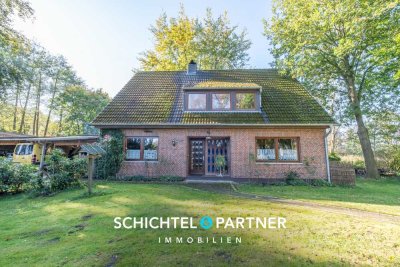 Giehlermoor | Traumhaftes Einfamilienhaus mit Einliegerwohnung & viel Grund