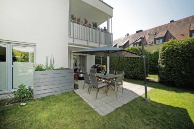 Exklusive Gartenwohnung mit "Haus-in-Haus" Charakter auf 2-Ebenen