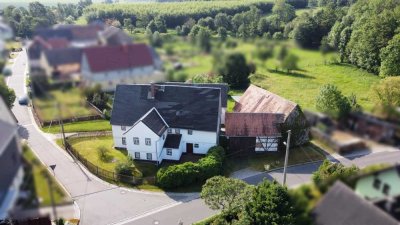 Bauernhof mit viel Grundstück in Milkau zu verkaufen.