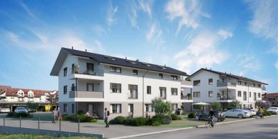 NEUBAU - Eigentumswohnungen in Untersiemau! Moderne Wohnungen im Erdgeschoss mit Terrasse und Parkpl