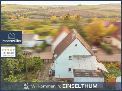 Einfamilienhaus in ruhiger Feldrandlage im wunderschönen Einselthum.