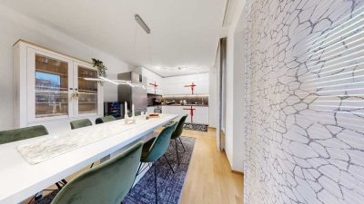 IMMOPARTNER - STADTWOHNUNG (BJ 2021) - PERFEKTER GRUNDRISS, TOLLER BALKON